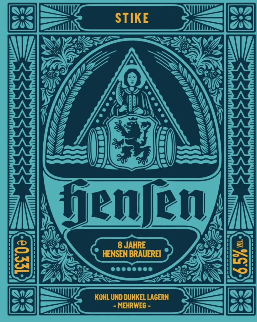 Hensen - Stike - 6,5% alc.vol. 0,33l - Altbier